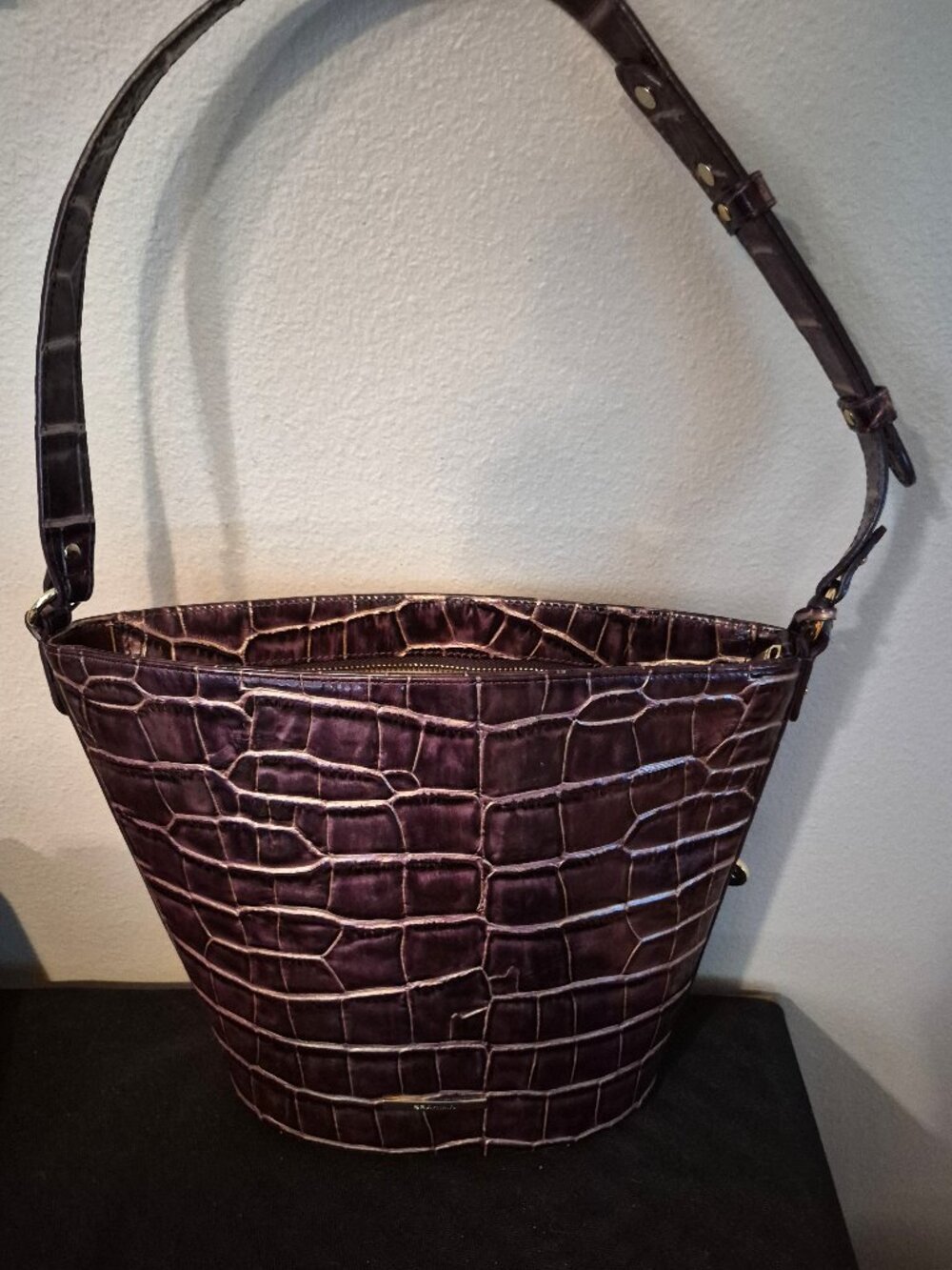 Quinn Bucket Port Volition Shoulder Bag by Brahmin